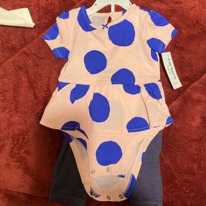 Baby Girl Polla Dot Set